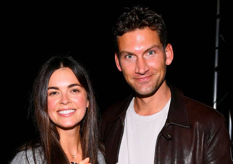 Katie Lee With Her Husbnd 