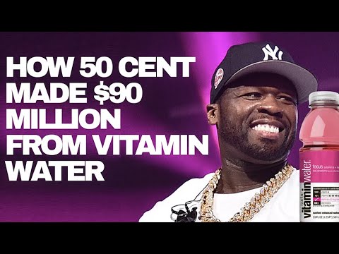 How Much Did 50 Cent Sell Vitamin Water For